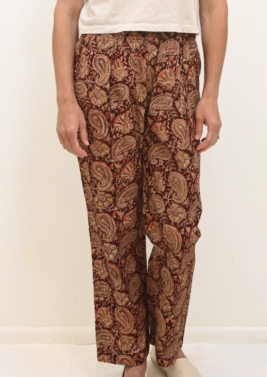 PJ Pants - Paisley Blockprint